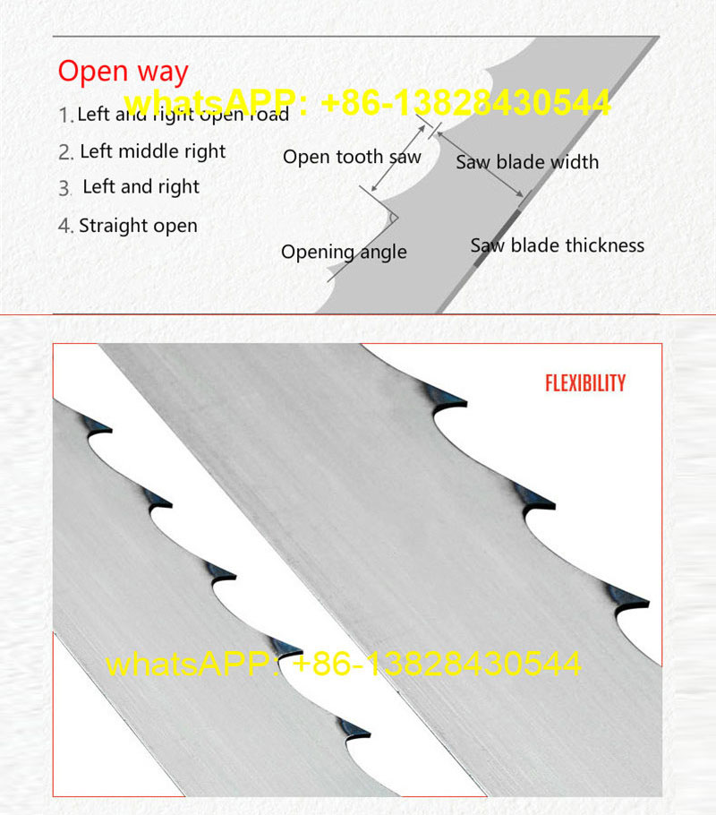 1650mm Band Saw Blades Cutting meat